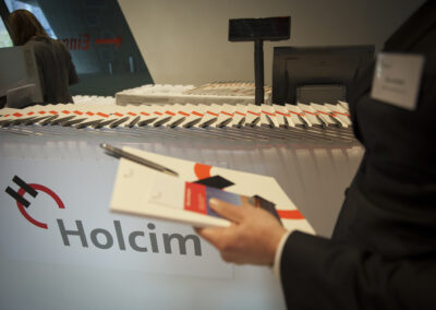 Holcim Eventfotografie Unternehmensfoto bei Veranstalltungsreihe BetonForum - Immobilienwirtschaft - Baugewerbe