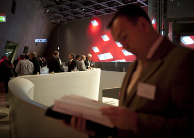 Holcim Eventfotografie Unternehmensfoto bei Veranstalltungsreihe BetonForum - Immobilienwirtschaft - Baugewerbe