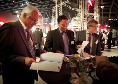 Holcim Eventfotografie Unternehmensfoto bei Veranstalltungsreihe BetonForum - Immobilienwirtschaft - Baugewerbe