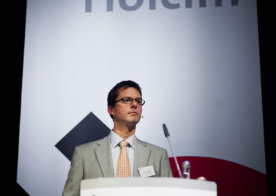 Holcim Eventfotografie Unternehmensfoto bei Veranstalltungsreihe BetonForum - Immobilienwirtschaft - Baugewerbe