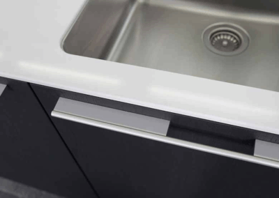 Referenzfoto - Shooting bulthaup - Edelstahlwaschbecken