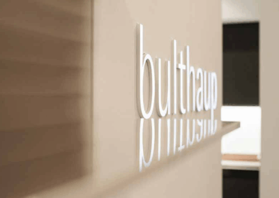 Referenzfoto - Shooting bulthaup - Logo bulthaup