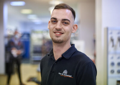 Kühn-Sicherheit Employer Branding Shooting in der Filiale bzw dem Standort in Hannover