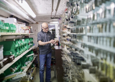 Kühn-Sicherheit Employer Branding Shooting in der Filiale bzw dem Standort in Hannover