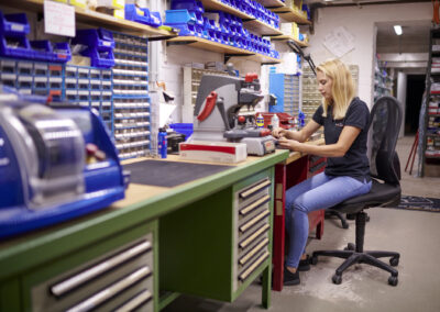 Kühn-Sicherheit Employer Branding Shooting in der Filiale bzw dem Standort in Hannover