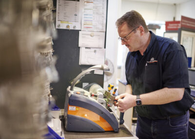 Kühn-Sicherheit Employer Branding Shooting in der Filiale bzw dem Standort in Hannover